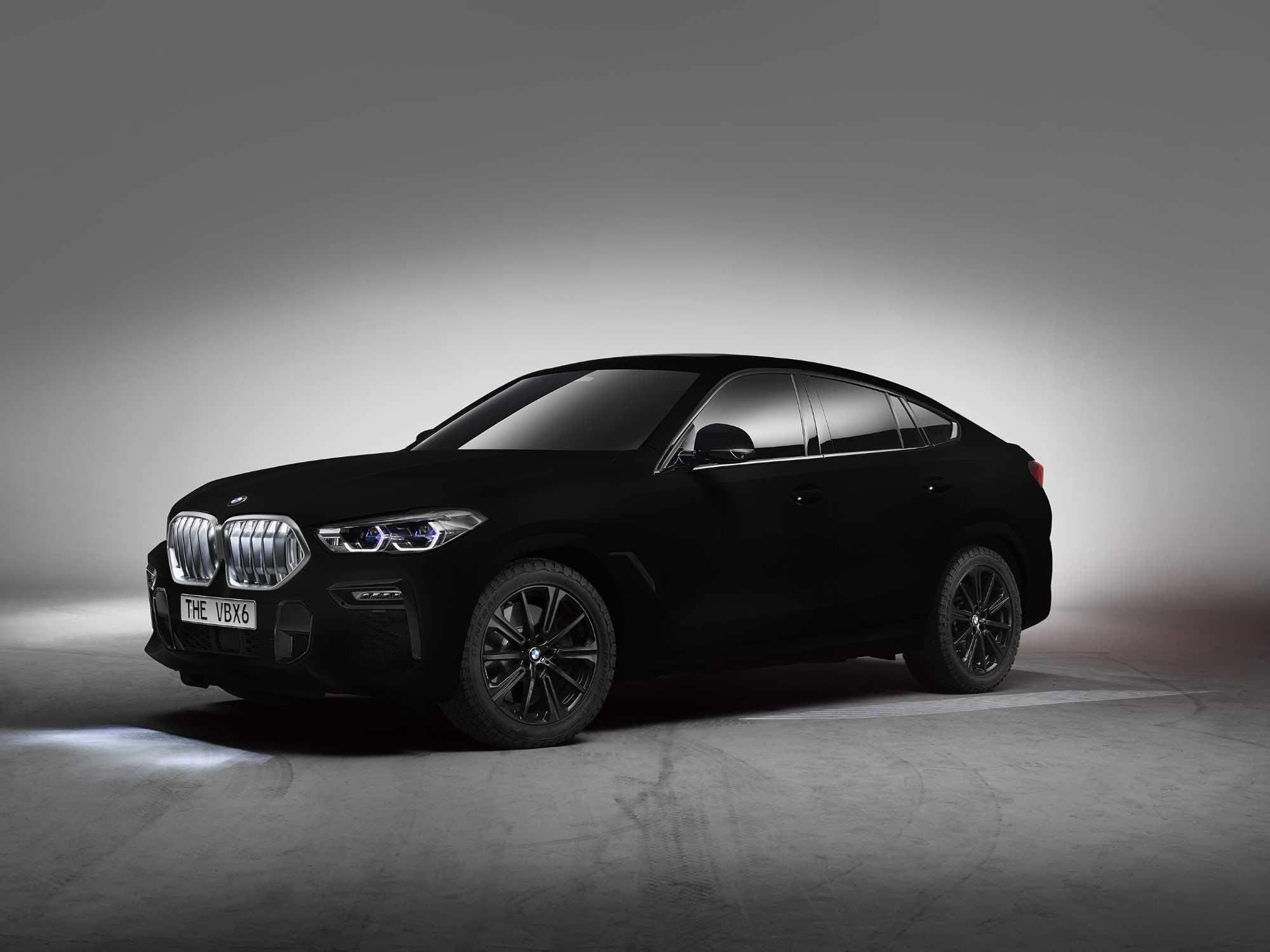 BMW pokryte VantaBlack